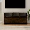 TV Cabinet Smoked Oak 102x37.5x52.5 cm Engineered Wood Colour smoked oak Quantity in Package 1 