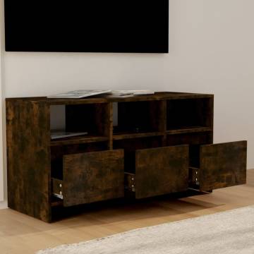 TV Cabinet Smoked Oak - Stylish Lowboard for Your Living Space