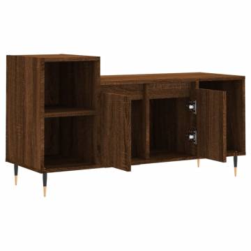 Stylish Brown Oak TV Cabinet | 100x35x55 cm | HipoMarket