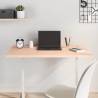 Desk Top 100x60x2.5 cm Solid Wood Beech Colour natural Size 100 x 60 x 2.5 cm 