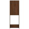 Washing Machine Cabinet Brown Oak - Stylish & Functional Storage