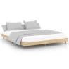 Sonoma Oak Bed Frame 160x200 cm - Durable Engineered Wood