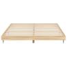 Sonoma Oak Bed Frame 160x200 cm - Durable Engineered Wood