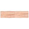 Table Top Light Brown 200x50cm - Solid Wood Live Edge