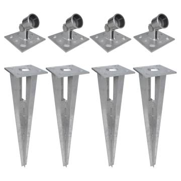 Strive Post Spikes - 4 pcs Steel Anchors for Fencing