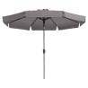 Madison Parasol Flores Luxe 300 cm Round Taupe Colour taupe Quantity in Package 1 