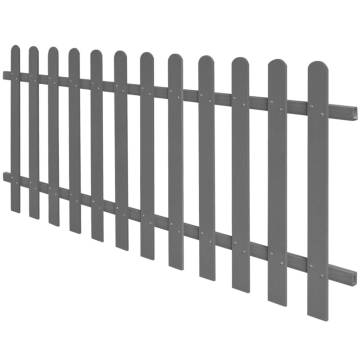 Picket Fence WPC 200x80 cm - Durable Garden Décor