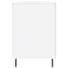 High Gloss White Desk 140x50x75 cm - Elegant & Practical