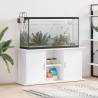 White Aquarium Stand 121x41x58 cm - Stylish & Durable