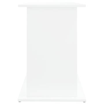 White Aquarium Stand 121x41x58 cm - Stylish & Durable