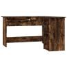 Corner Desk Smoked Oak 120x140 cm - Stylish & Practical Workspace