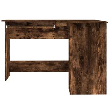 Corner Desk Smoked Oak 120x140 cm - Stylish & Practical Workspace