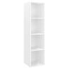 3 Piece High Gloss White TV Cabinet Set - Stylish & Functional