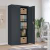 File Cabinet Anthracite 90x40x180 cm Steel Colour anthracite Size 90 x 40 x 180 cm Quantity in Package 1 