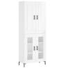 Highboard High Gloss White - Stylish Storage Solution