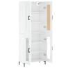 Highboard High Gloss White - Stylish Storage Solution