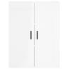 Highboard High Gloss White - Stylish Storage Solution