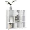 Book Cabinet High Gloss White - Stylish Storage Solution