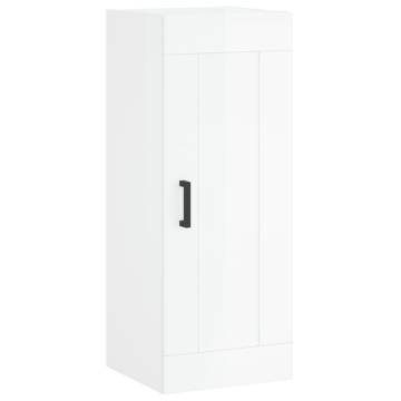 Elegant Highboard High Gloss White - Stylish Storage Solution