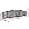 Arched Gabion Baskets 3 pcs | Durable Galvanised Iron Design