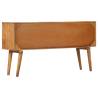 Elegant Sideboard with Printed Pattern - Solid Mango Wood