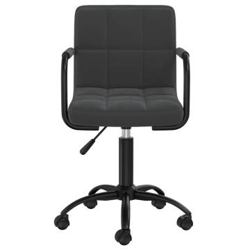 Swivel Office Chair Black Velvet - Stylish & Comfortable