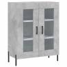 Stylish Highboard Concrete Grey - 69.5x34x180 cm | HipoMarket