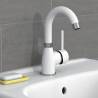 EISL Basin Mixer FUTURA White-chrome - Modern Bathroom Faucet