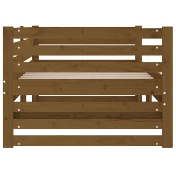 Versatile Pull-out Day Bed Honey Brown - Solid Pine Wood