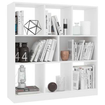 Stylish White Book Cabinet | 97.5x29.5x100 cm | Hipomarket