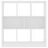 Stylish White Book Cabinet | 97.5x29.5x100 cm | Hipomarket