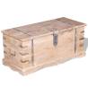 Storage Chest Acacia Wood Colour light brown Quantity in Package 1 