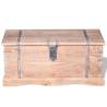 Acacia Wood Storage Chest - Unique & Stylish Storage Solution