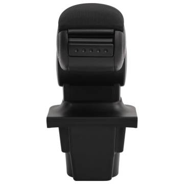 Car Armrest Black 16x35x(30-49) cm - Durable Storage Solution