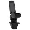 Car Armrest Black 16x35x(30-49) cm - Durable Storage Solution