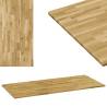 Table Top Solid Oak Wood Rectangular 23 mm 120x60 cm Size 23 mm/120 x 60 cm Quantity in Package 1 