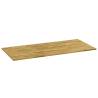 Table Top Solid Oak Wood 120x60 cm - Rustic Charm