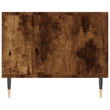 Stylish Smoked Oak Coffee Table - 102x50x40 cm | HiPoMarket