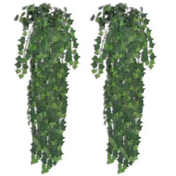 Artificial Ivy Bushes - Set of 4 Green 90 cm | Hipomarket