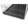 Karlie Dog Crate with 2 Doors - 107.5x70.5x76.5 cm Silver