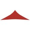 HDPE Sunshade Sail 4x4m Red - UV Protection & Mould Resistant