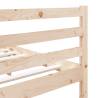 Solid Wood Double Bed Frame 135x190 cm - HipoMarket UK