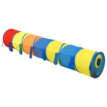 Children's Play Tunnel with 250 Balls - 245 cm Polyester