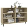 Stylish Sideboard Sonoma Oak | 103.5x35x70 cm | Hipomarket