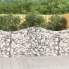 Arched Gabion Baskets 11 pcs 200x50x100/120 cm Galvanised Iron Size 200 x 50 x 100/120 cm Quantity in Package 11 