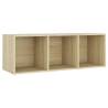 Stylish Sonoma Oak TV Cabinets - 2 pcs | Hipomarket UK