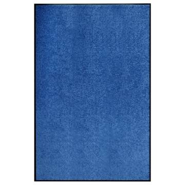 Washable Blue Doormat 120x180 cm - Durable & Non-Slip