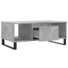 Elegant Concrete Grey Coffee Table | 90x50 cm - HipoMarket