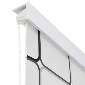 Shower Roller Blind 80x240 cm - Modern Bathroom Solution