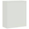 Light Grey & Dark Grey File Cabinet - 90x40x105 cm - Steel